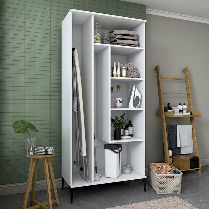 Hanah Home Mueble de baño Blanco KC104 - 4688